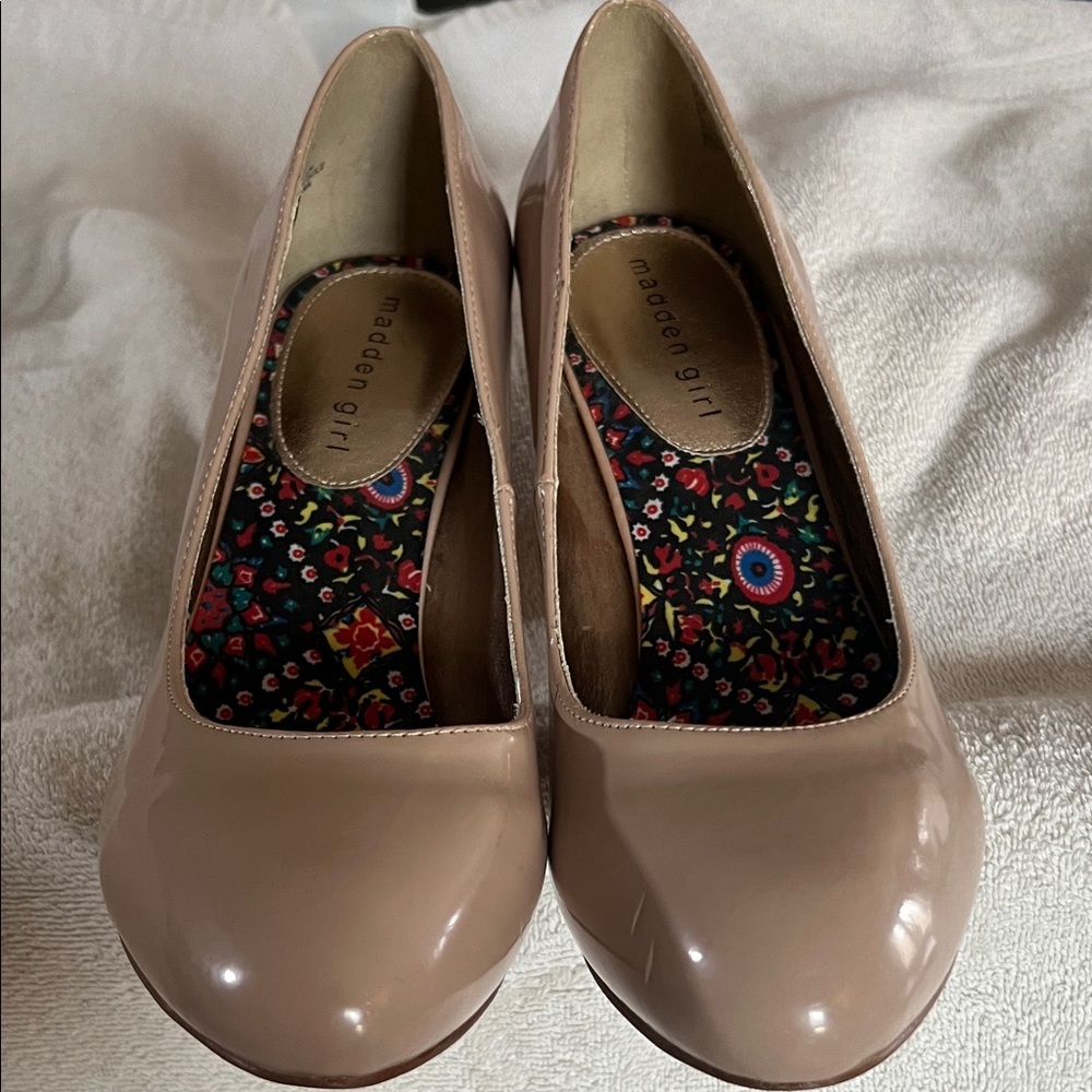 (3 for $30) Madden Girl Tan Heels